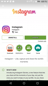 Install Instagram Stories